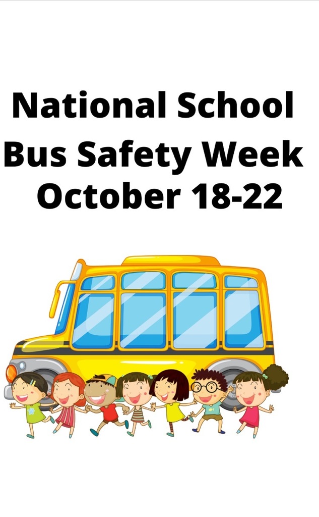School Bus Safety Week!!!