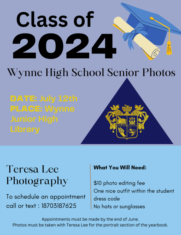 Senior Photo Information | Wynne School District